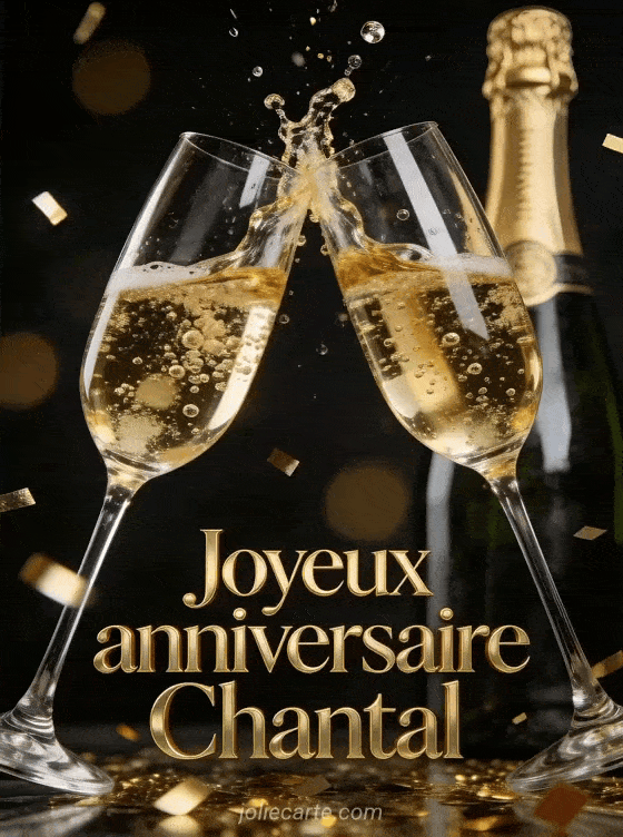 Joyeux anniversaire Chantal - Joyeux anniversaire chantal champagne