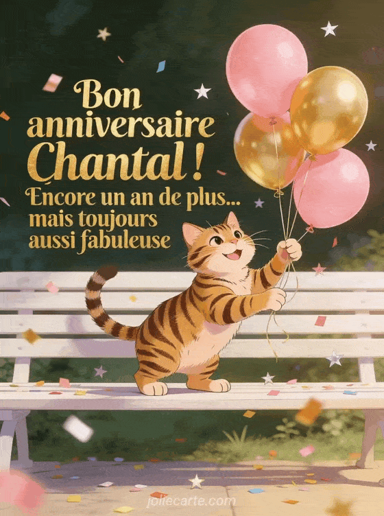 Joyeux anniversaire Chantal - Bon anniversaire chantal
