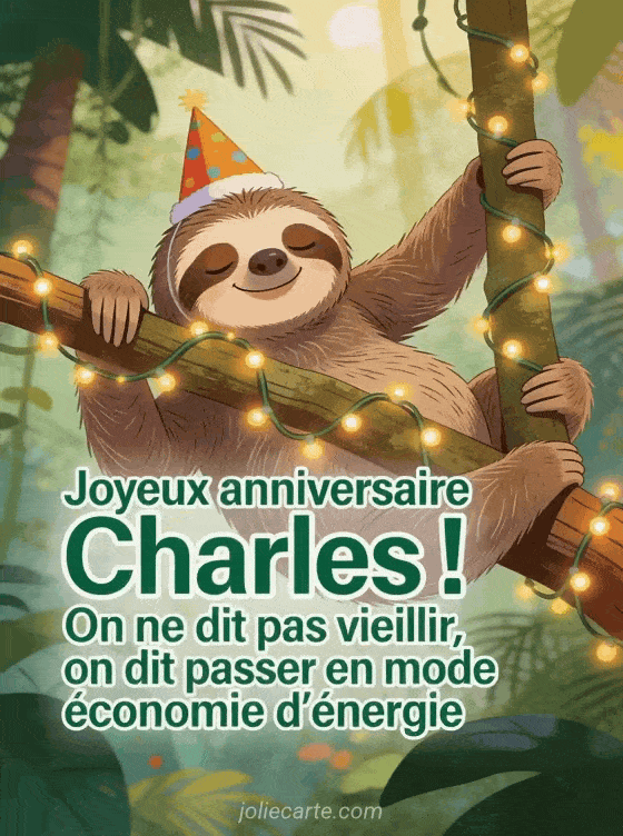 Joyeux anniversaire Charles - Joyeux anniversaire charles humour
