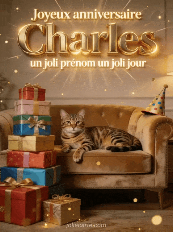Joyeux anniversaire Charles - Joyeux anniversaire charles gif