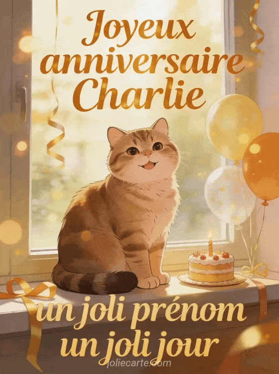 Joyeux anniversaire Charlie - Joyeux anniversaire charlie image