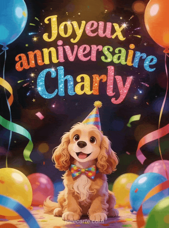 Joyeux anniversaire Charly - Joyeux anniversaire charly gif