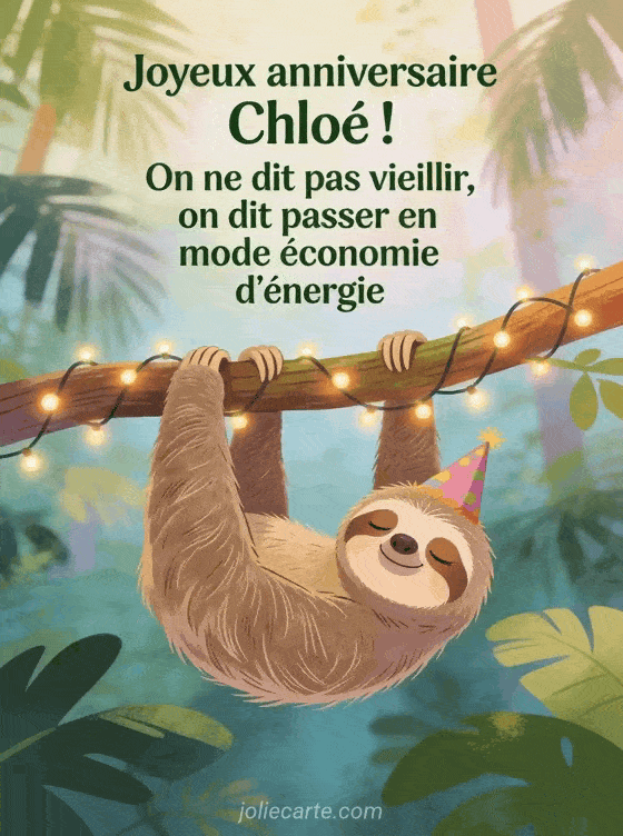 Joyeux anniversaire Chloé - Joyeux anniversaire chloe humour