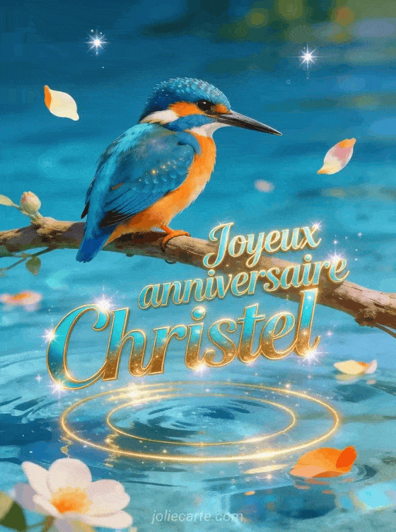 Joyeux anniversaire Christel - Joyeux anniversaire christel gif anime