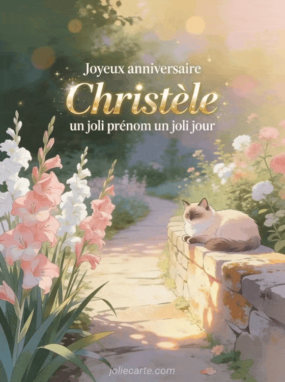 Joyeux anniversaire Christèle - Joyeux anniversaire christele gif