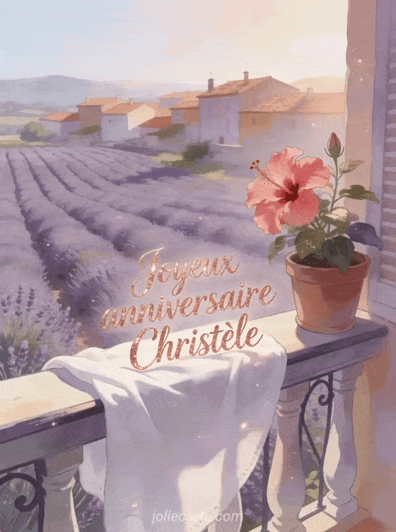 Joyeux anniversaire Christèle - Joyeux anniversaire christele image