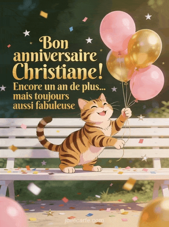 Joyeux anniversaire Christiane - Bon anniversaire christiane