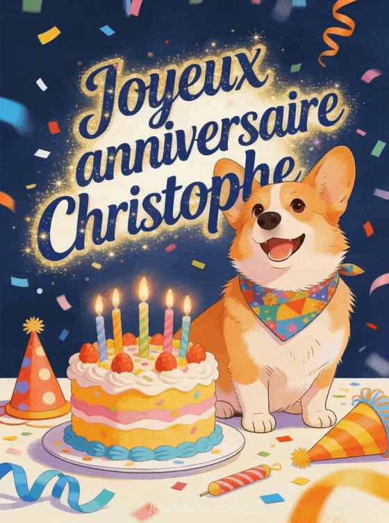 Joyeux anniversaire Christophe - Joyeux anniversaire christophe image