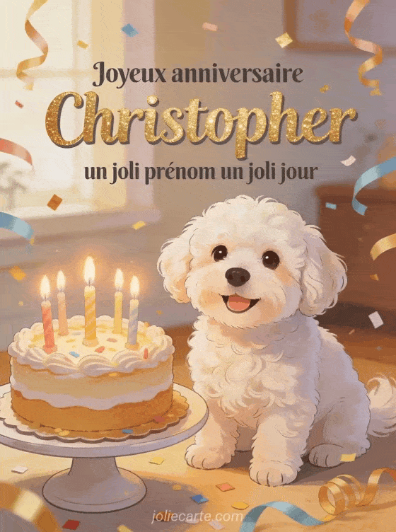 Joyeux anniversaire Christopher - Joyeux anniversaire christopher image