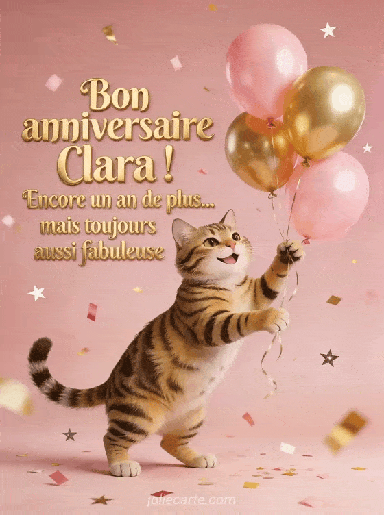 Joyeux anniversaire Clara - Bon anniversaire clara
