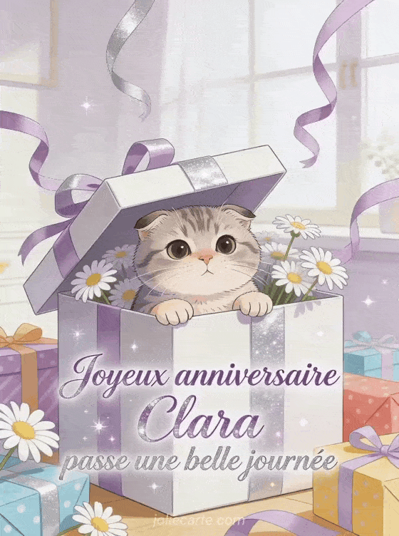Joyeux anniversaire Clara - Joyeux anniversaire clara gif