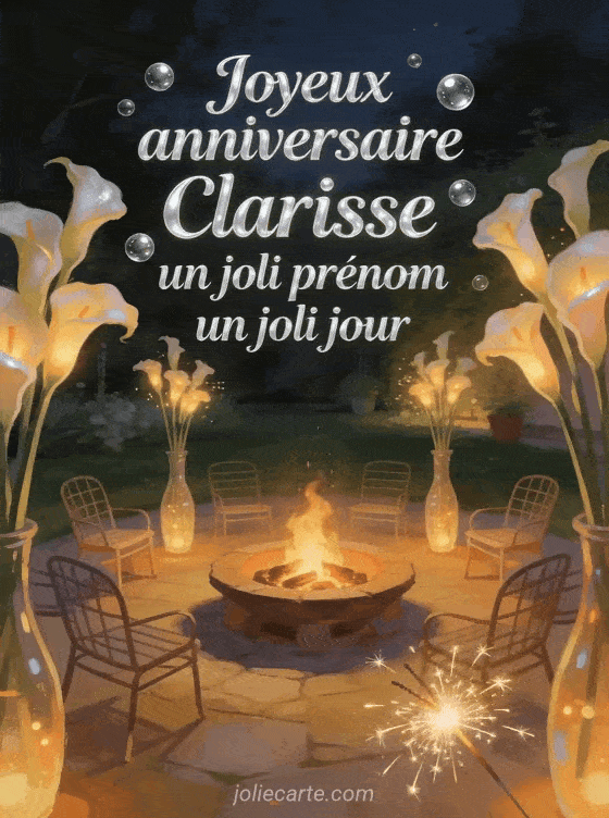 Joyeux anniversaire Clarisse - Joyeux anniversaire clarisse gif anime