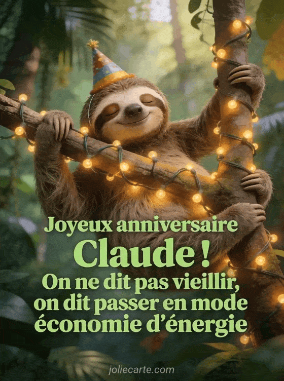 Joyeux anniversaire Claude - Joyeux anniversaire claude humour