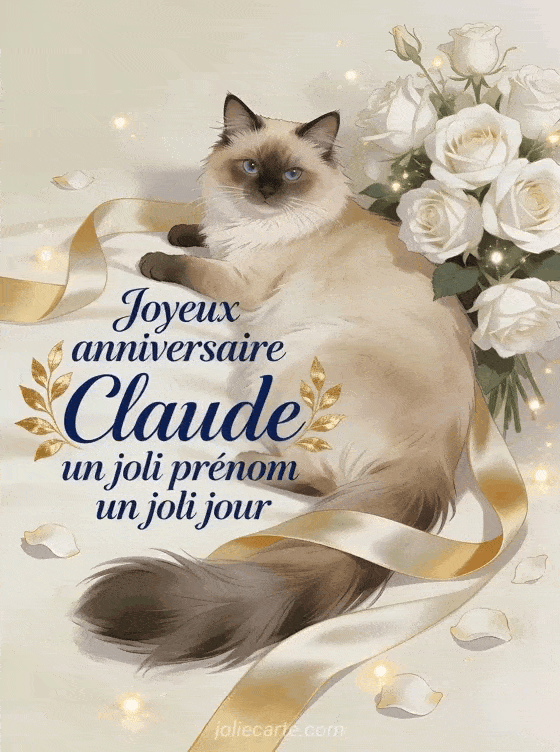 Joyeux anniversaire Claude - Joyeux anniversaire claude image
