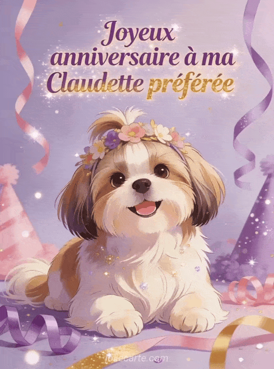 Joyeux anniversaire Claudette - Joyeux anniversaire claudette gif