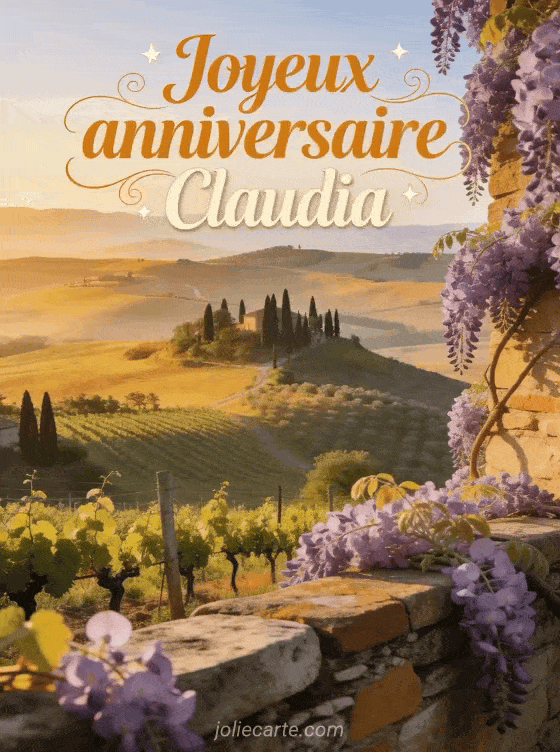 Joyeux anniversaire Claudia - Joyeux anniversaire claudia gif