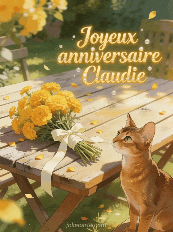 Joyeux anniversaire Claudie - Joyeux anniversaire claudie fleurs