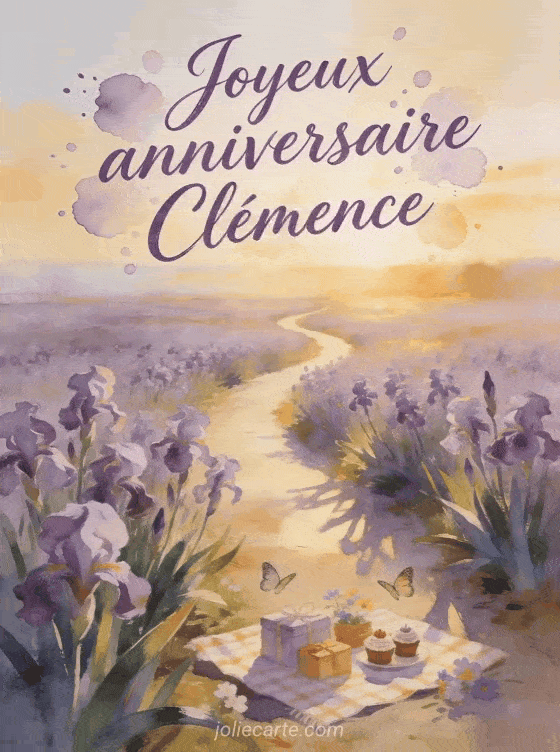 Joyeux anniversaire Clémence - Joyeux anniversaire clemence femme