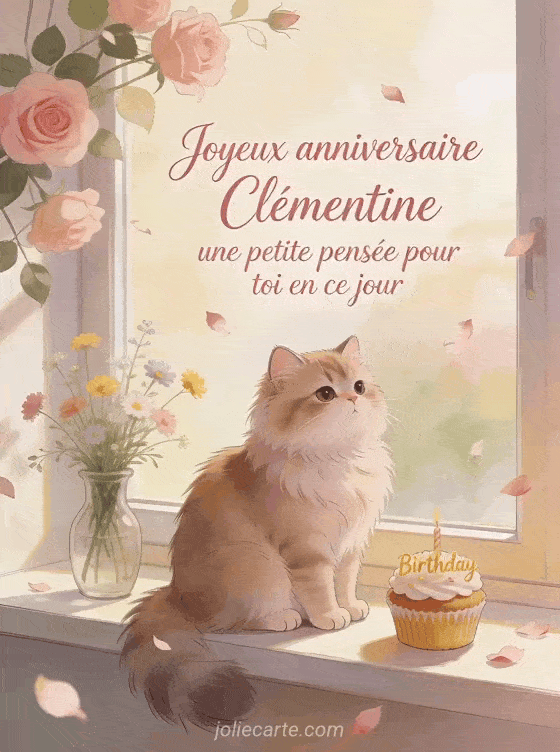 Joyeux anniversaire Clémentine - Joyeux anniversaire clementine bisous