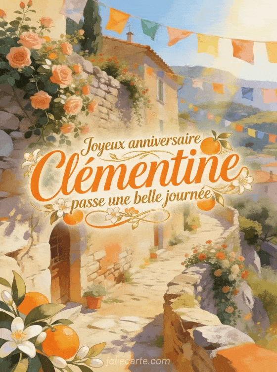 Joyeux anniversaire Clémentine - Joyeux anniversaire clementine gros bisous