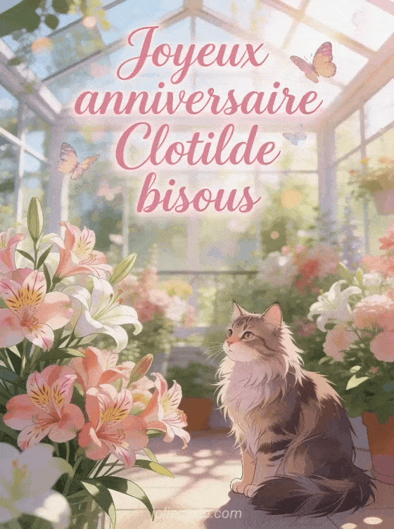Joyeux anniversaire Clotilde - Joyeux anniversaire clotilde bisous