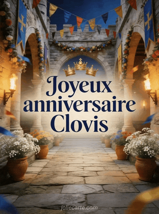 Joyeux anniversaire Clovis - Joyeux anniversaire clovis image