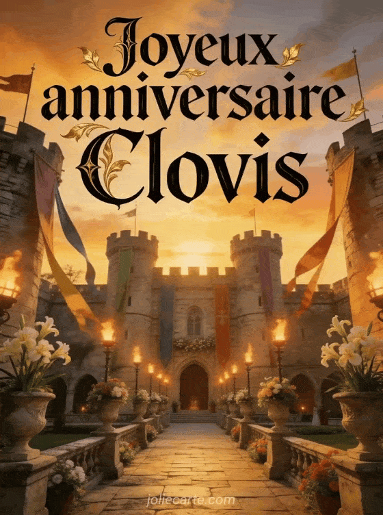 Joyeux anniversaire Clovis - Joyeux anniversaire clovis gif anime