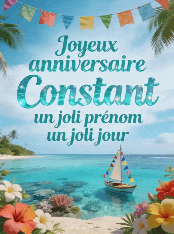 Joyeux anniversaire Constant - Joyeux anniversaire constant image