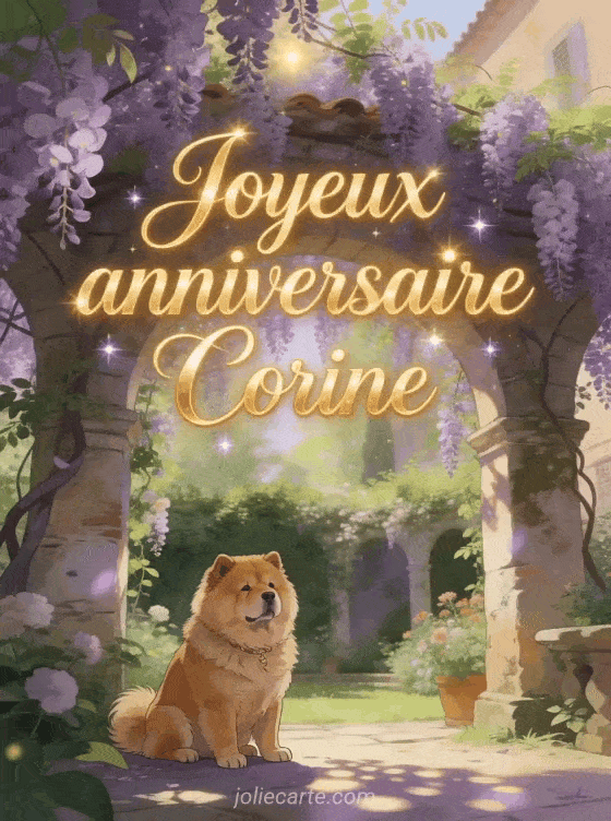 Joyeux anniversaire Corine - Carte joyeux anniversaire corine gratuite