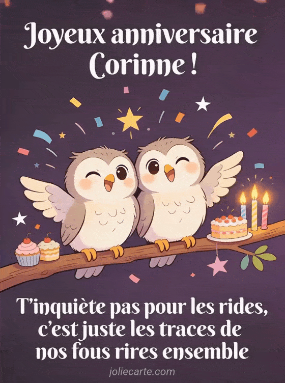 Joyeux anniversaire Corinne - Joyeux anniversaire corinne rigolo