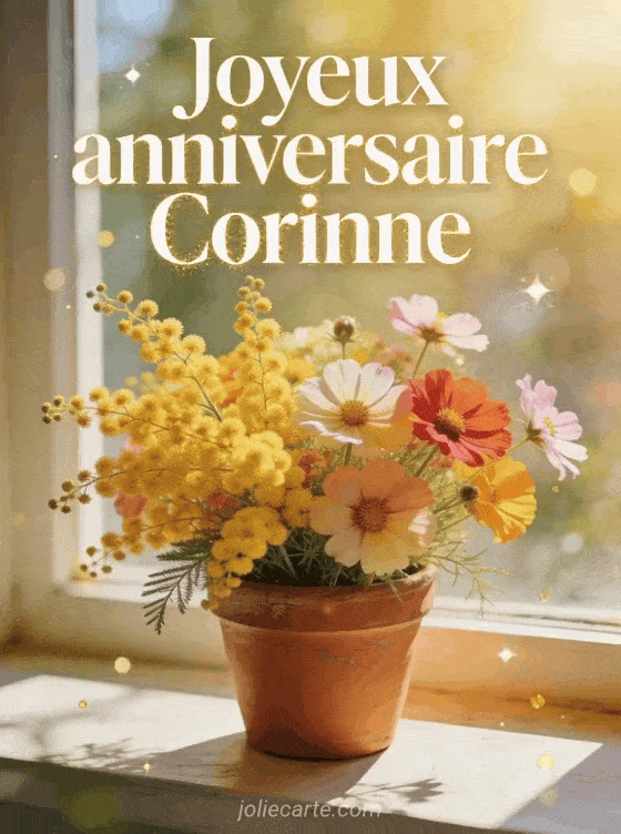 Joyeux anniversaire Corinne - Joyeux anniversaire corinne fleurs