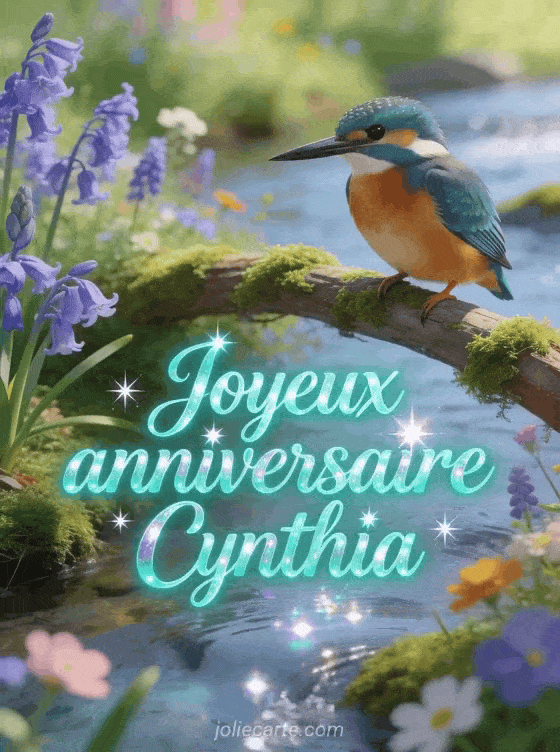 Joyeux anniversaire Cynthia - Joyeux anniversaire cynthia gif