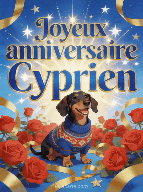 Joyeux anniversaire Cyprien - Joyeux anniversaire cyprien image