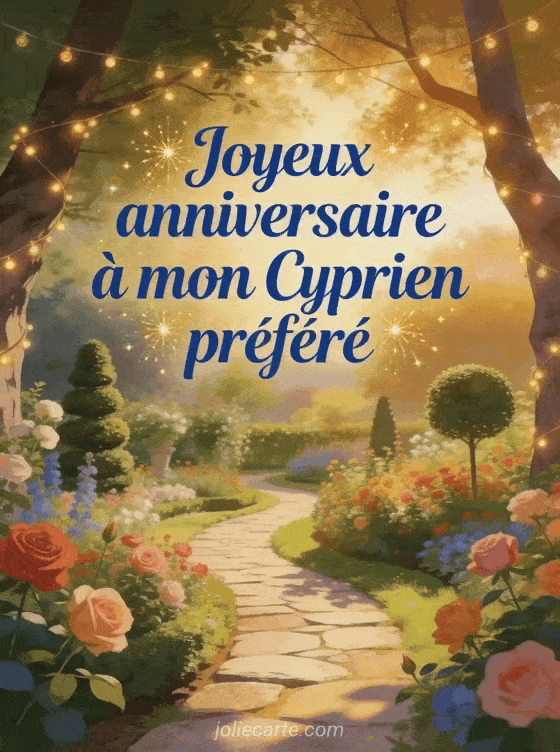Joyeux anniversaire Cyprien - Joyeux anniversaire cyprien gif