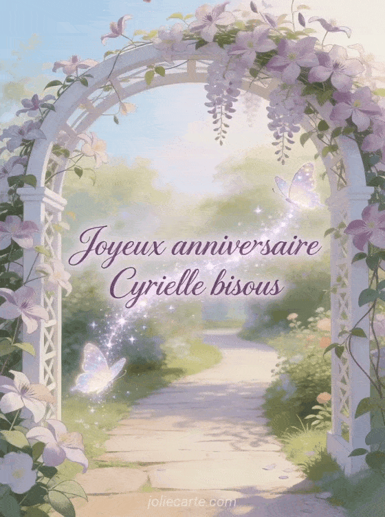 Joyeux anniversaire Cyrielle - Joyeux anniversaire cyrielle bisous