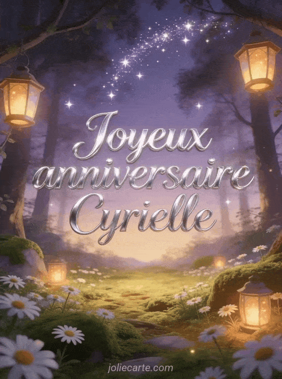 Joyeux anniversaire Cyrielle - Joyeux anniversaire cyrielle gif