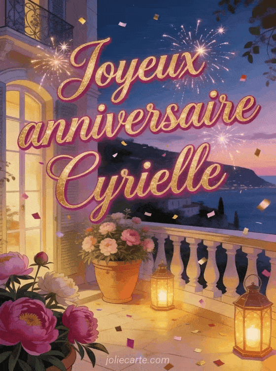 Joyeux anniversaire Cyrielle - Joyeux anniversaire cyrielle image