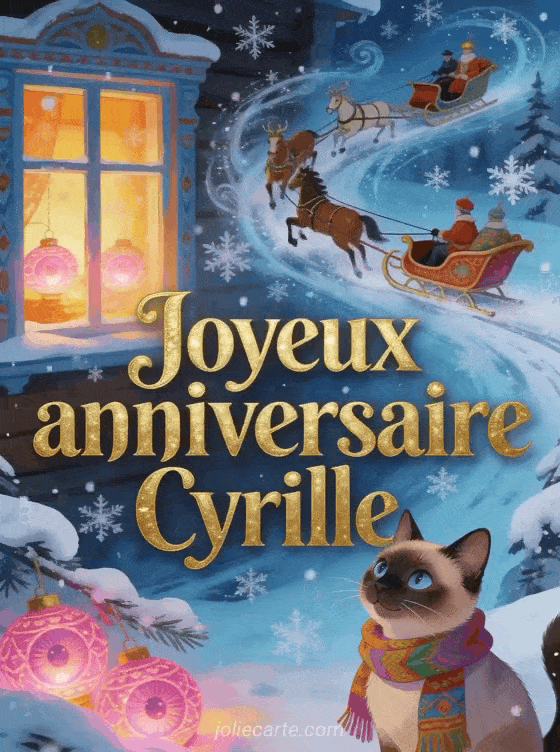 Joyeux anniversaire Cyrille - Joyeux anniversaire cyrille gif anime