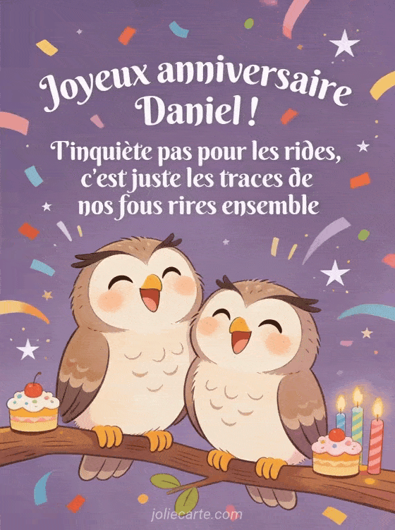 Joyeux anniversaire Daniel - Joyeux anniversaire daniel rigolo