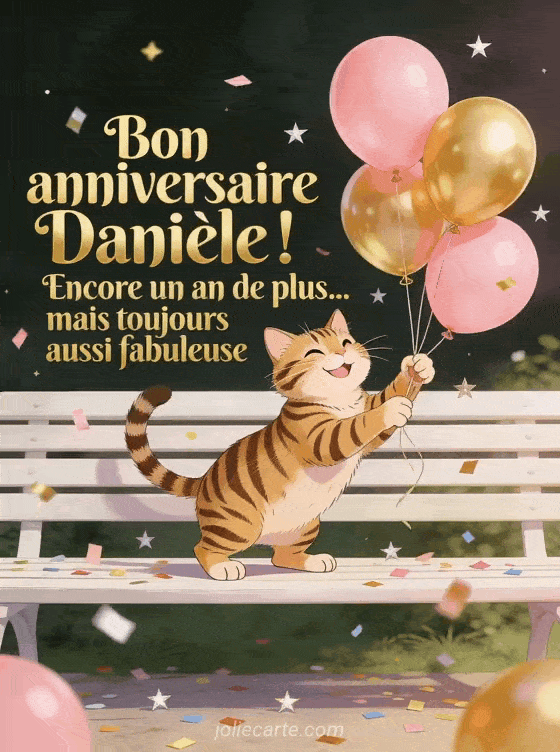 Joyeux anniversaire Daniele - Bon anniversaire daniele