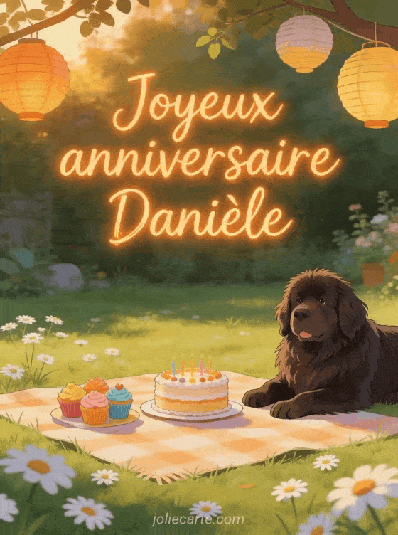 Joyeux anniversaire Danièle - Joyeux anniversaire daniele fille