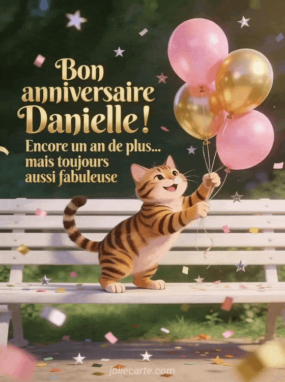 Joyeux anniversaire Danielle - Bon anniversaire danielle