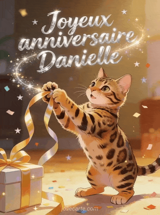 Joyeux anniversaire Danielle - Joyeux anniversaire danielle gif