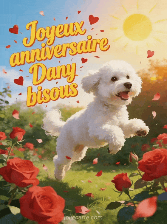 Joyeux anniversaire Dany - Joyeux anniversaire dany bisous