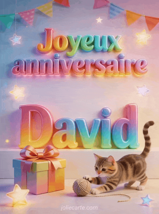 Joyeux anniversaire David - Joyeux anniversaire david gif