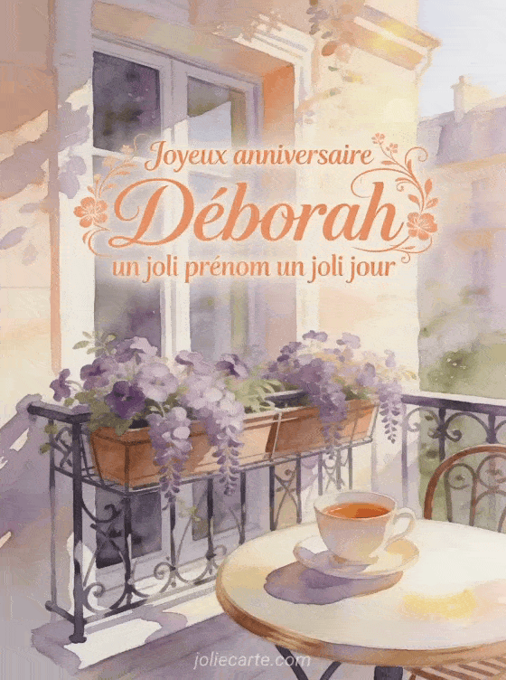 Joyeux anniversaire Déborah - Joyeux anniversaire deborah fleurs