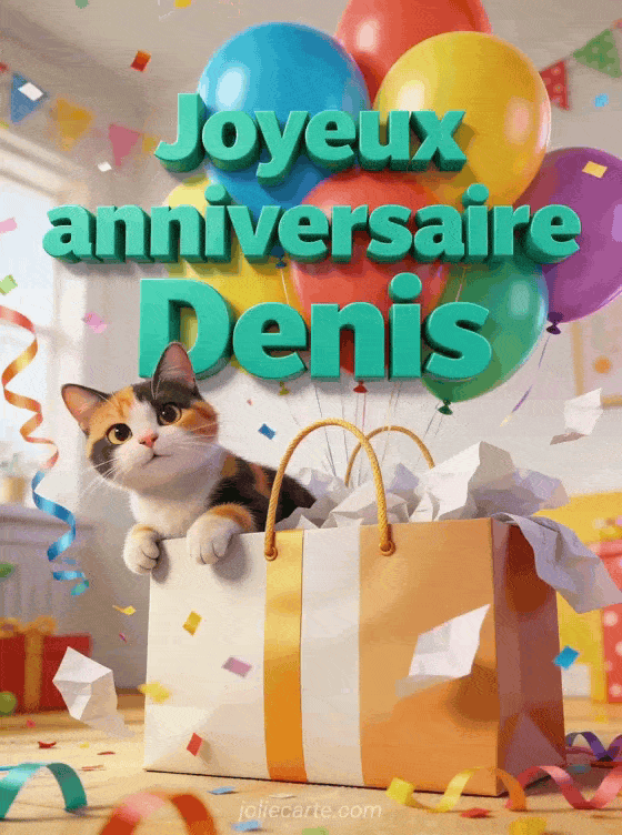 Joyeux anniversaire Denis - Joyeux anniversaire denis gif