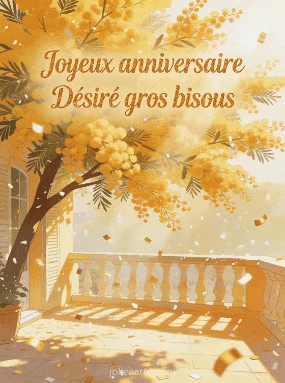 Joyeux anniversaire Désiré - Joyeux anniversaire desire gros bisous