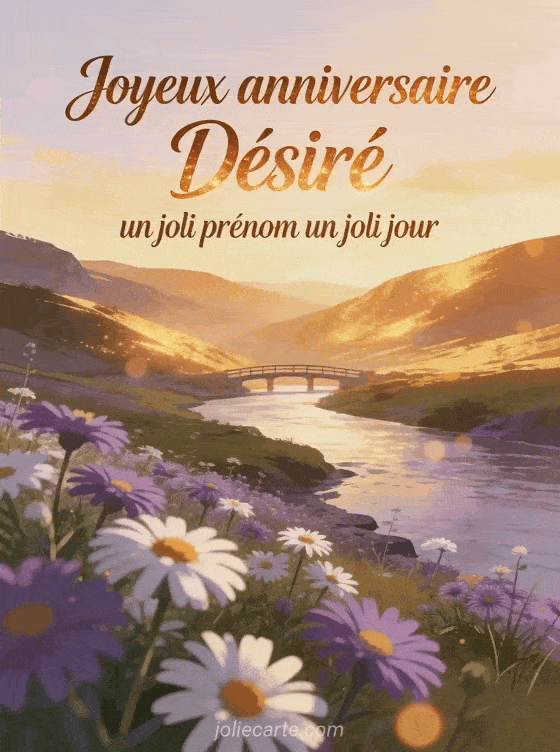 Joyeux anniversaire Désiré - Joyeux anniversaire desire image