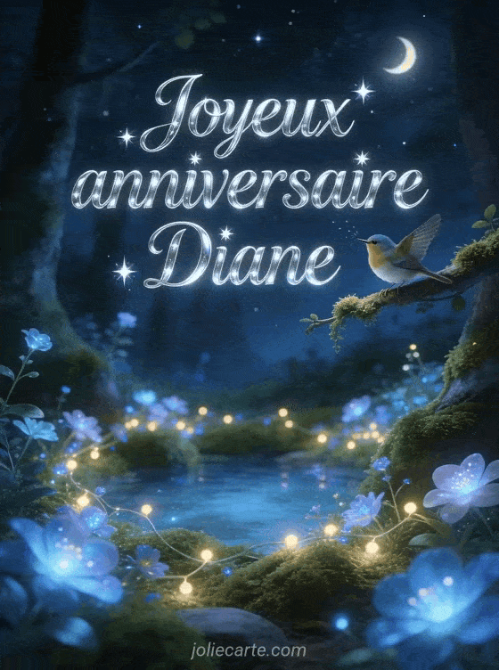 Joyeux anniversaire Diane - Joyeux anniversaire diane gif anime